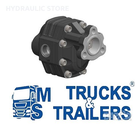 ЗЪБНА ПОМПА O.M.F.B. UNI NPH 61 R, снимка 1