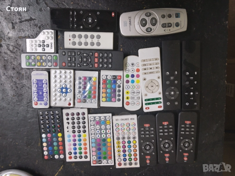 Дистанционни различни и RGB, снимка 1