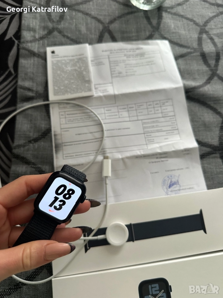 Apple iwatch se2 v3 нов с гаранция, снимка 1