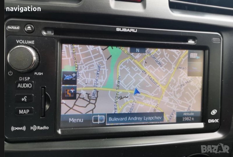 🇧🇬 🇲🇦🇵 2022 SD карта ъпдейт навигация СУБАРУ Subaru Impreza/XV/Forester/Legacy Outback EU/USA, снимка 1