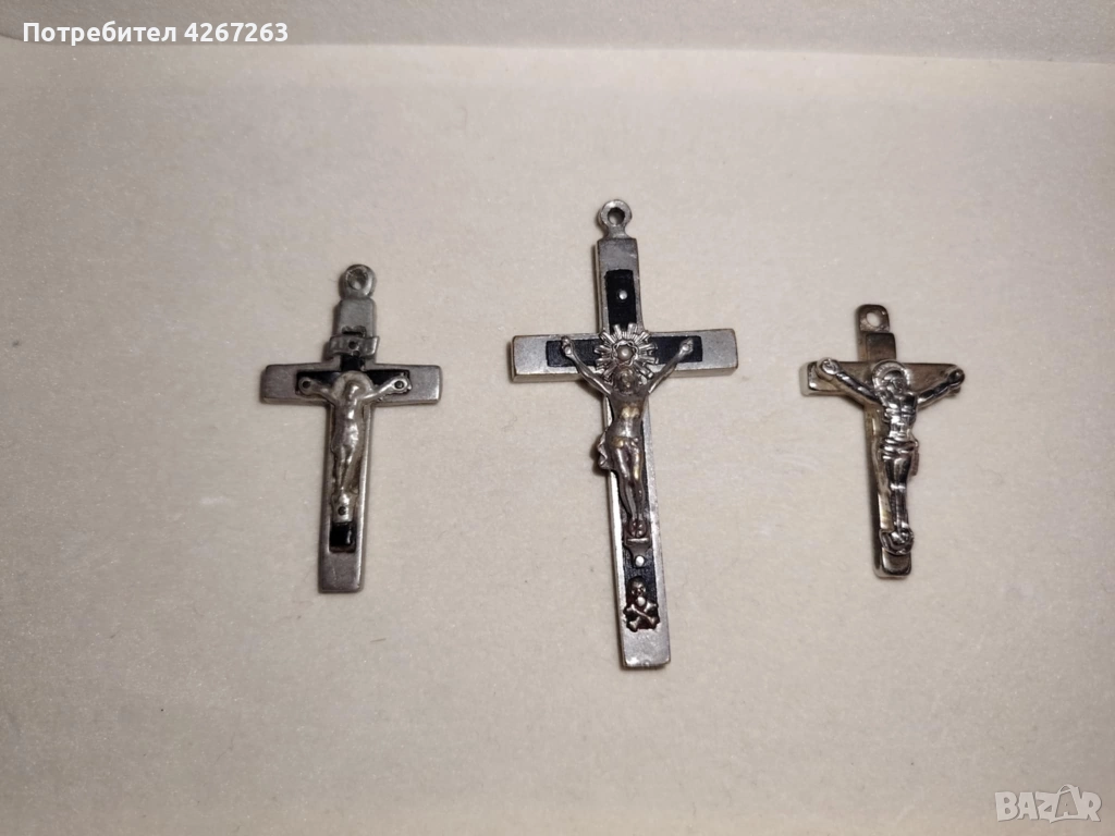 Старинни нагръдни разпятия, снимка 1