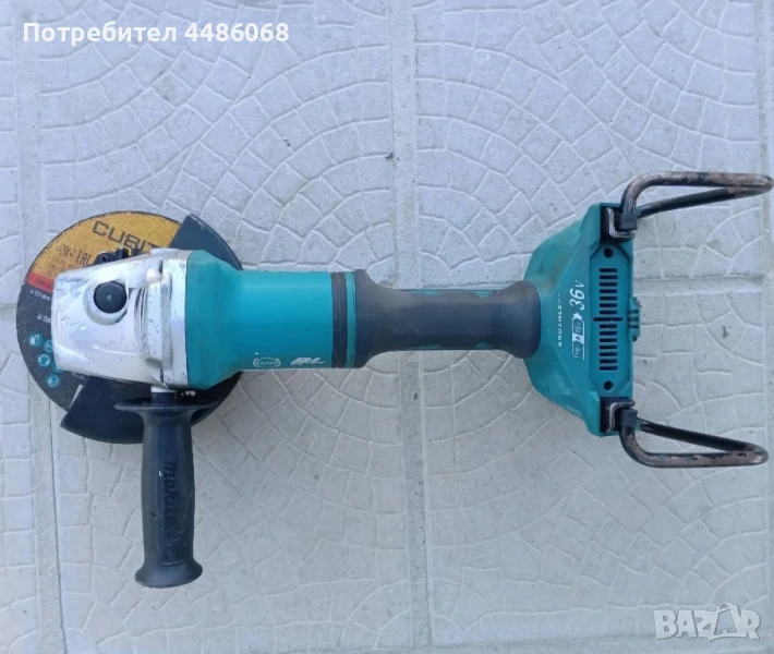 Акумулаторен безчетков ъглошлайф Makita DGA 700 Акумулаторен безчетков, снимка 1