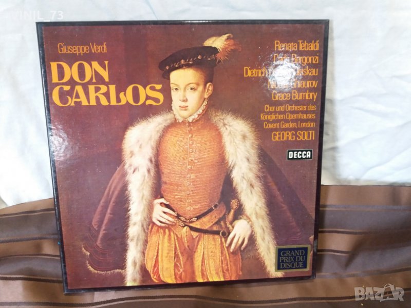  Verdi‎– Don Carlos, снимка 1