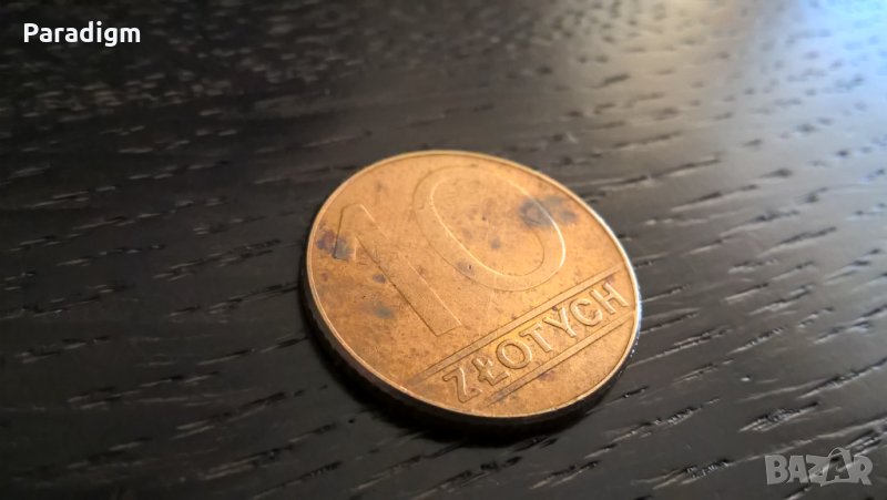 Монета - Полша - 10 злоти | 1990г., снимка 1