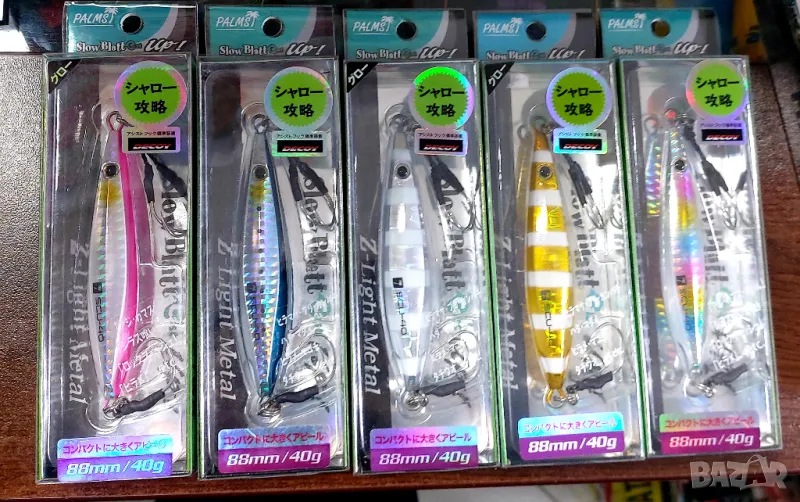 Джиг PALMS Slow Blatt Cast UP SCU-40/ Sinking, 88mm, 40g, снимка 1