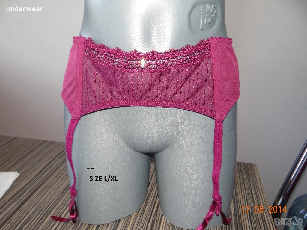 Жартиери с метални клипси, снимка 1