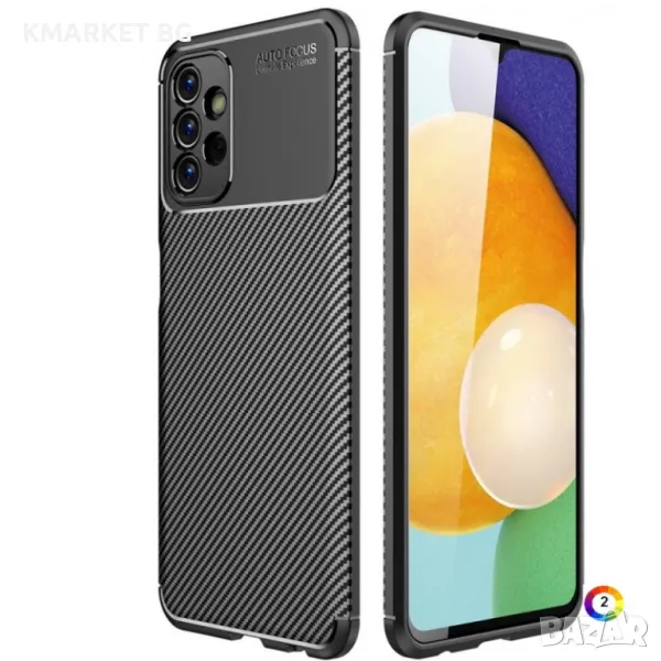 Samsung Galaxy A13 4G Carbon Fiber Калъф и Протектор, снимка 1