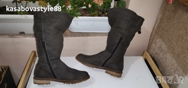 Ботуши от естествена кожа 38н, снимка 9 - Дамски ботуши - 52827897