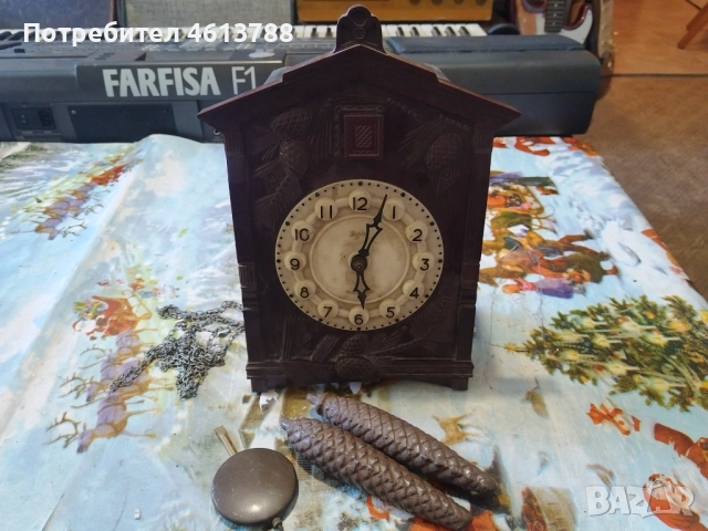 Часовник Кукувица за ремонт, снимка 2 - Антикварни и старинни предмети - 52157639