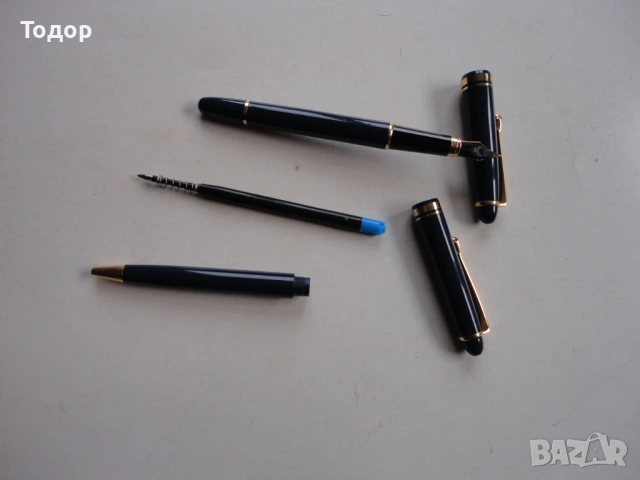 Немски комплект Писалка и Химикал Iridium Point в кутия, снимка 7 - Ученически пособия, канцеларски материали - 53060482