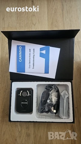 CAMMHD1440P Камера за тяло 3000mAh 8-10 часа водоустойчива инфрачервена нощна визия, снимка 8 - Камери - 51085858