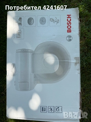 Кухненски робот Bosch, снимка 6 - Миксери - 53309666