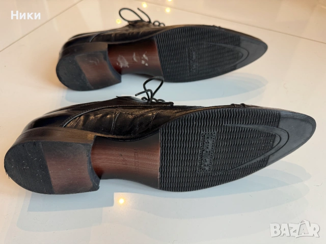Mалко използвани черни официални обувки, снимка 11 - Официални обувки - 54014913