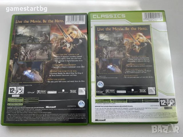 The Lord of the Rings: The Return of the King за Xbox classic/Xbox original, снимка 2 - Игри за Xbox - 49483925