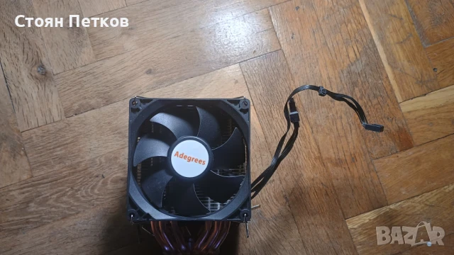 Въздушно охлаждане за процесор с 6 медни тръби двойна кула, dual tower и 3 вентилатора., снимка 5 - Други - 51208334