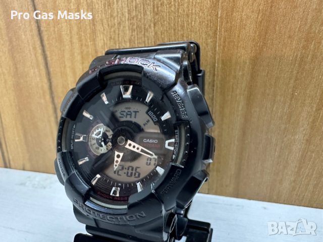 Casio G-shock Оригинал само за 120 лв Удароустойчив Водоустойчив Нова батерия с дървена кутия. , снимка 4 - Мъжки - 44670850