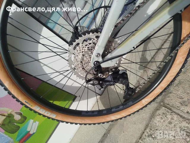 27.5 цола алуминиев велосипед колело 1 по 10 скорости Shimano deore , снимка 3 - Велосипеди - 55873812