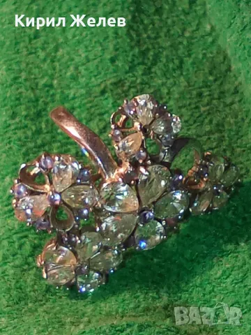 ШИКОЗЕН АЖУРЕН ФЛОРАЛЕН СКЪПОЦЕНЕН СРЕБЪРЕН ПРЪСТЕН СРЕБРО 925 с ЮВЕЛИРНО ФАСЕТИРАНИ ЦИРКОНИ 50064, снимка 17 - Пръстени - 49248112