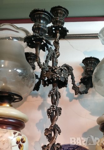 Стар свещник ФРАЖЕ / FRAGET /, снимка 7 - Антикварни и старинни предмети - 29492863