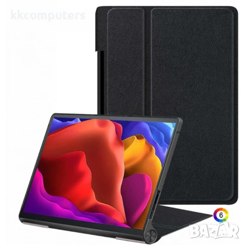 Lenovo Yoga Pad Pro 13 inch Кожен Калъф и Протектор, снимка 6 - Калъфи, кейсове - 51146764