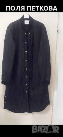 Черно дълго яке