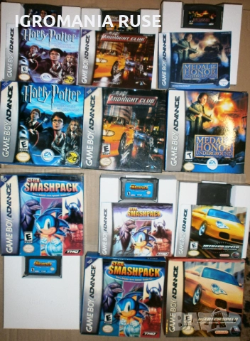 Game Boy Advance Cartridges Касети Игри Геймбой Адванс, снимка 2 - Игри за Nintendo - 52923940