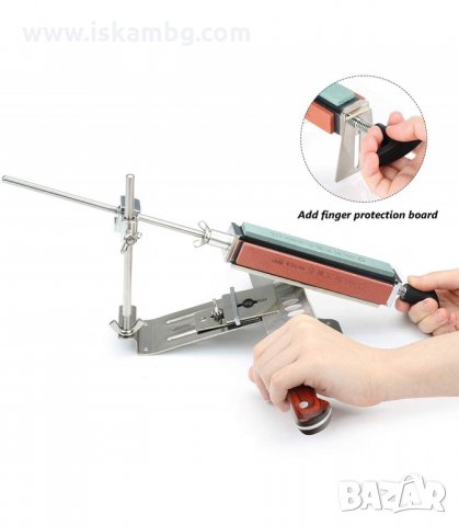 ТОЧИЛО ЗА НОЖ С ФИКСИРАН ЪГЪЛ, ЗАТОЧВАНЕ С ПЛОЧКИ, БРУСОВЕ - код ФИКСИРАН ЪГЪЛ, снимка 8 - Аксесоари за кухня - 33936222