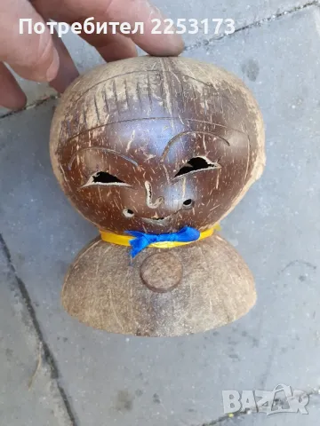 Кокосова декорация Цейлон.Дървени декори.