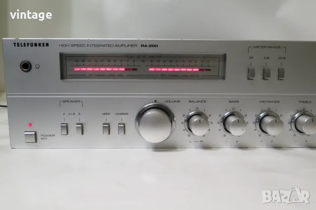 TELEFUNKEN RA 200, снимка 2 - Ресийвъри, усилватели, смесителни пултове - 56414204