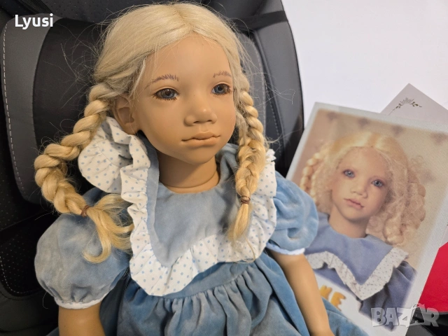 Annette Himstedt – ALKE – North Child серия (със сертификат) Колекционерска кукла, снимка 3 - Декорация за дома - 53107988