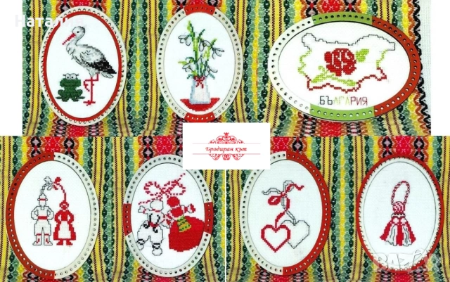 Ръчно изработени мартенички - за закачване, детски, магнити, гривни