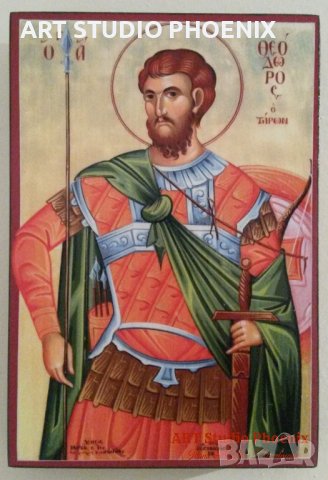 Икона на Свети Теодор Тирон icona Sveti Teodor Tiron