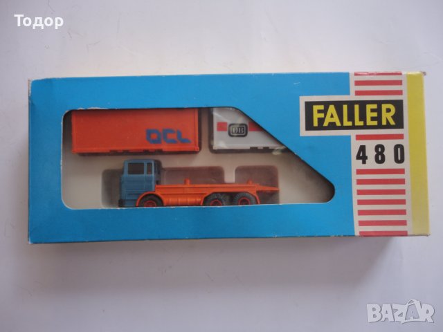 Камион контейнер Faller 480 , снимка 8 - Коли, камиони, мотори, писти - 40151969