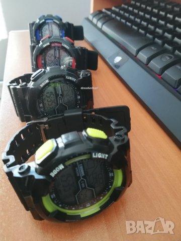 Стилни часовници за малки и големи с мултифункции и LED, снимка 11 - Мъжки - 30530337