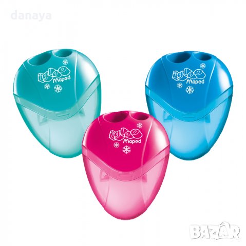 1575 Двойна острилка за моливи с прозрачен контейнер, снимка 2 - Ученически пособия, канцеларски материали - 29704285