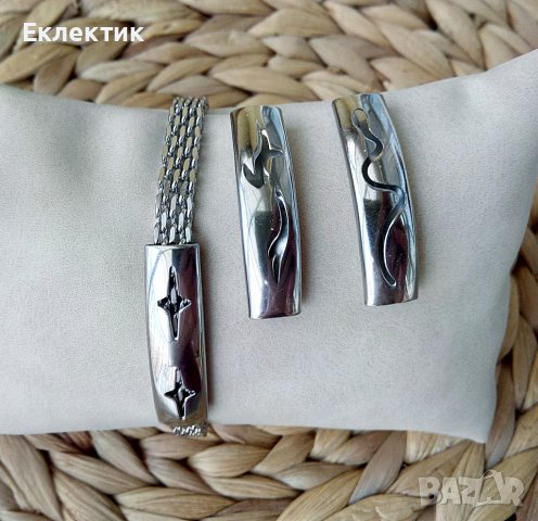 Унисекс гривни от стомана, снимка 2 - Гривни - 37306238