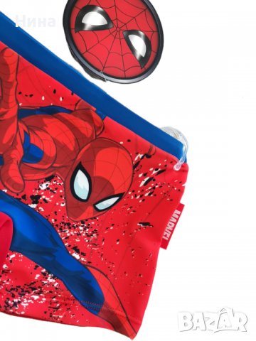 Бански - боксер със Спайдърмен , снимка 2 - Детско бельо и бански  - 36617469