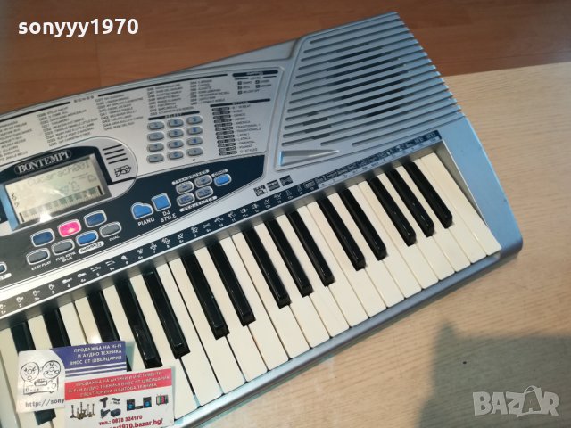 bontempi model pm747 внос germany 1401211442, снимка 5 - Синтезатори - 31421933