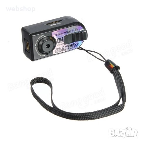 Видеокамера Q5 Mini висока резолюция HD 720P / Нощна DV камера инфрачервена камера за нощно виждане, снимка 3 - Други - 39884268