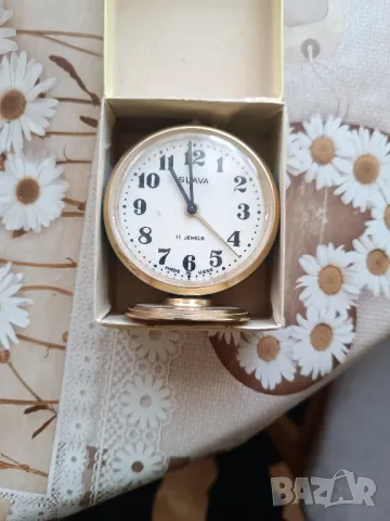 Настолен часовник Слава 11 jewels , снимка 3 - Други - 49204429