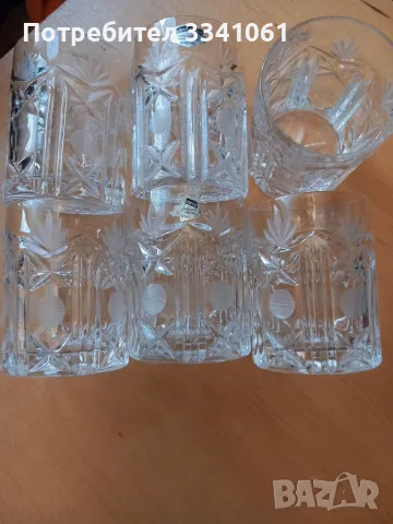 Кристални чаши .