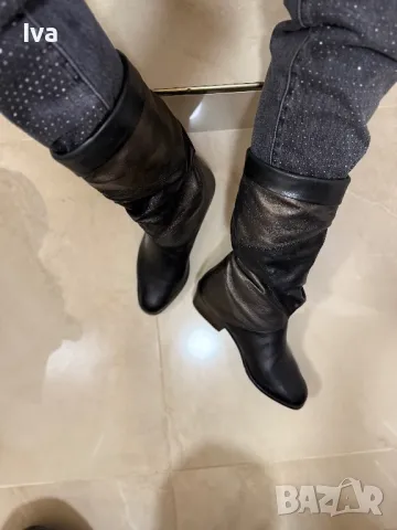 Дамски ботуши 39 номер естествена кожа 