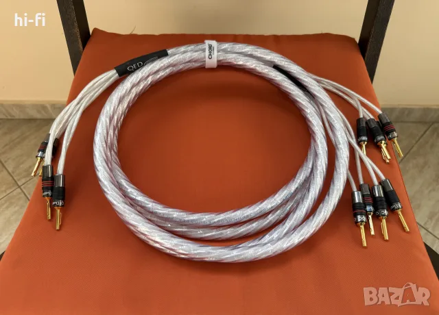 QED XT25 Bi-Wire Speaker Cables / Кабели за тонколони, снимка 2 - Тонколони - 56542336