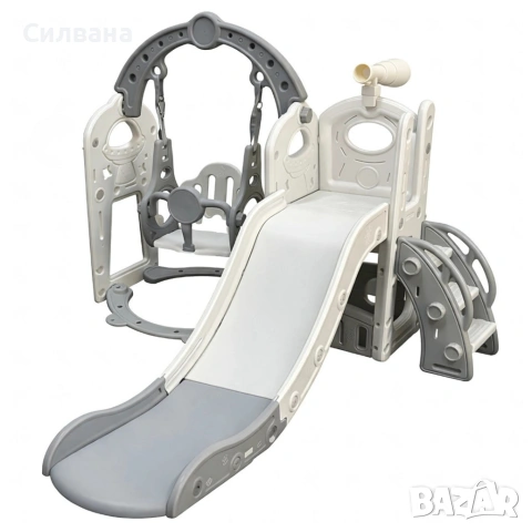 Детска пързалка с люлка , снимка 4 - Градински мебели, декорация  - 54322932