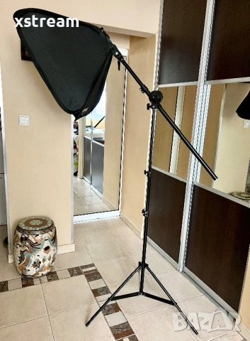 2бр Софтбокс Фотографско Студийно осветление, 1х със S-Type държач за Светкавица Neewer, 1х Andoer , снимка 2 - Светкавици, студийно осветление - 53952469