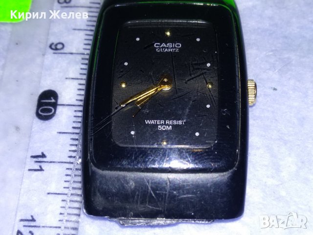 CASIO Стар МАРКОВ КОЛЕКЦИОНЕРСКИ ЯПОНСКИ КВАРЦОВ ЧАСОВНИК КАСИО 26842, снимка 7 - Мъжки - 40101521