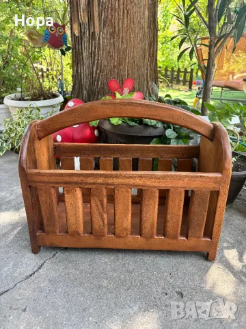 Поставка от тиково дърво , снимка 4 - Декорация за дома - 33294016