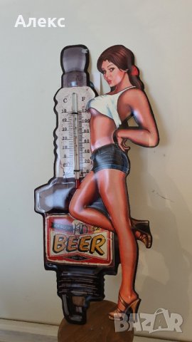 Еротика– метален термометър–39см, снимка 4 - Пана - 36876614