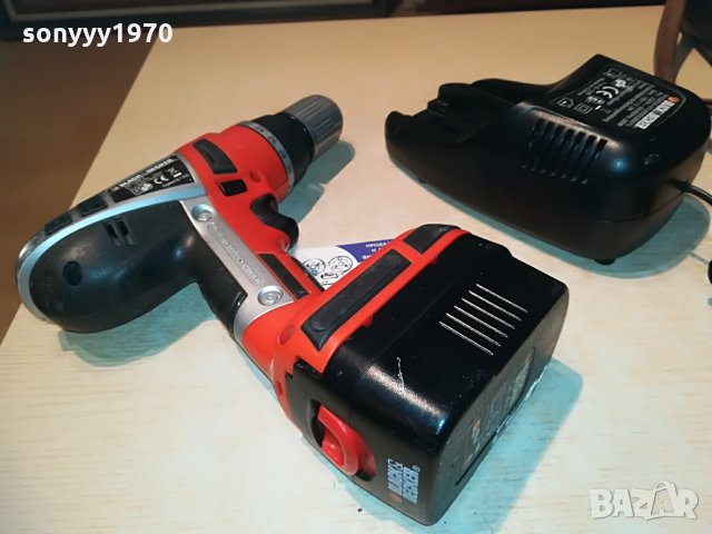 black & decker ВИНТОВЕРТ charger-внос швеицария, снимка 2 - Винтоверти - 29186830