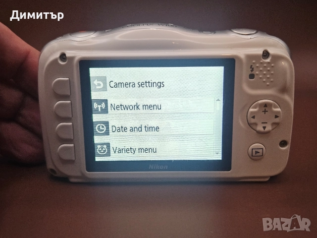 Nikon Coolpix w100 waterproof дигитална фото камера с батерия водоустойчива, снимка 12 - Камери - 52047273